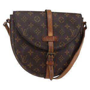 Authentic LOUIS VUITTON Monogram Chantilly MM Shoulder Bag M51233 LV